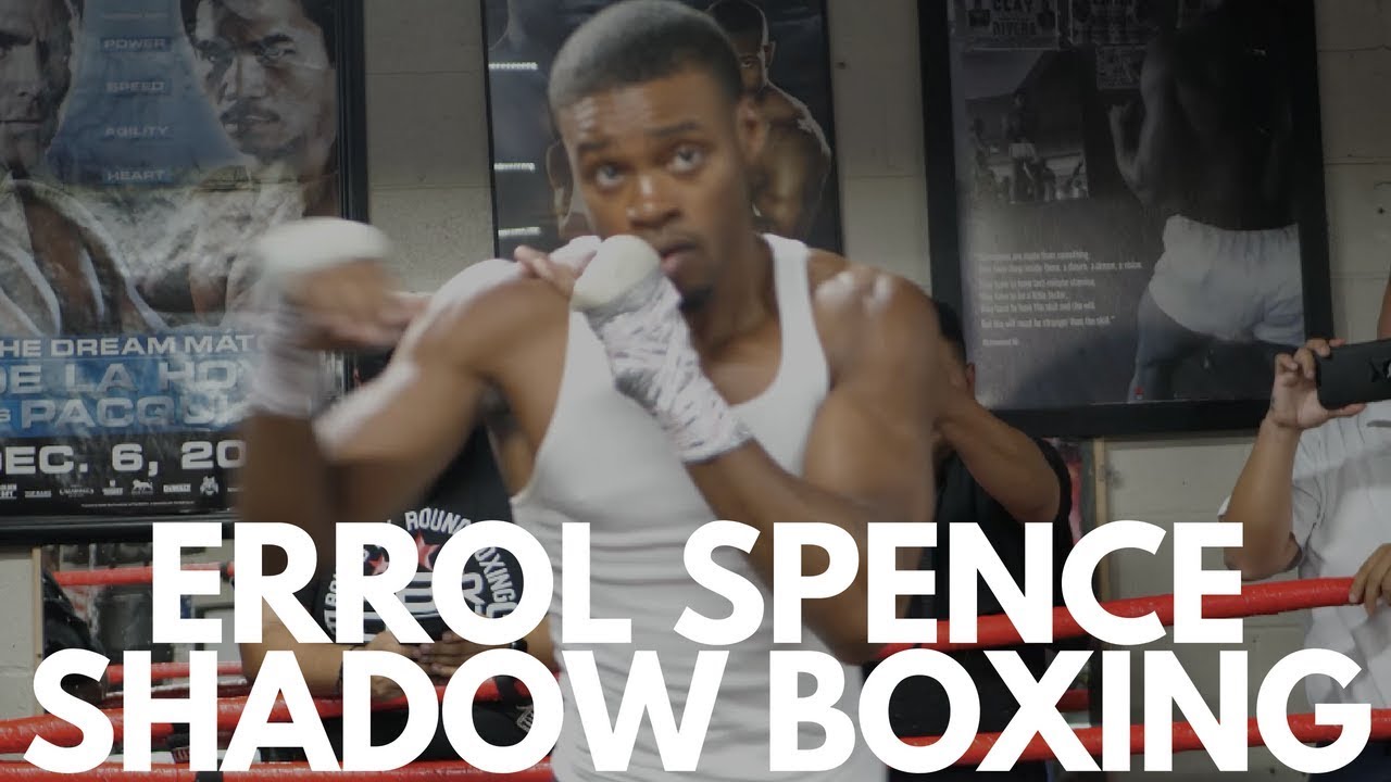Errol Spence Shadow Boxes ahead of June 16th Fight vs. Ocampo