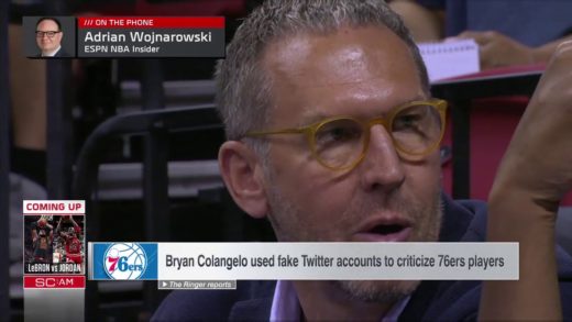 ESPN Shows React to Byran Colangelo’s Burner Accounts