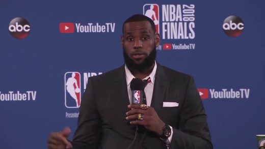 LeBron James Abruptly Leaves NBA Finals Game 1 Press Conference