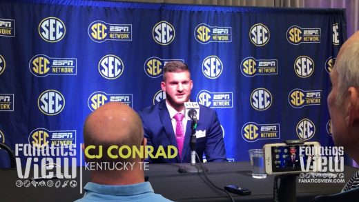 CJ Conrad at SEC Media Days