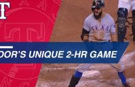 Rougned Odor Powers Rangers Over Astros in a Unique Two-Home run Game