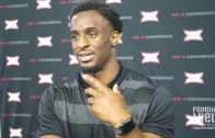 Justice Hill says Mike Gundy Had a Rap Battle with Darrion Daniels