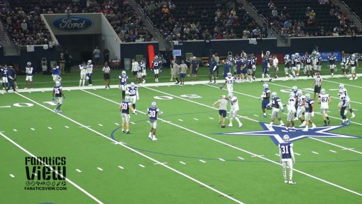 Michael Gallup makes beautiful leaping grab at Cowboys practice