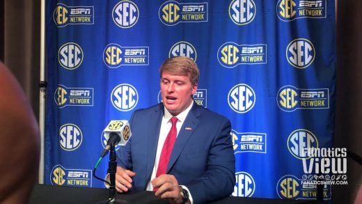 Ole Miss Sean Rawlings at SEC Media Days