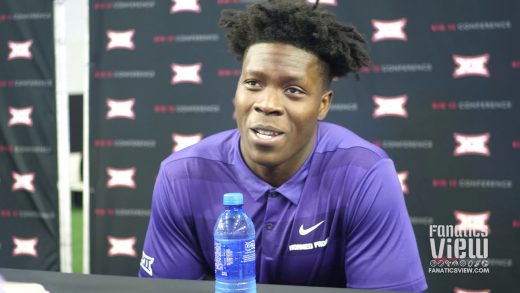 Sewo Olonilua Speaks at Big 12 Media Day