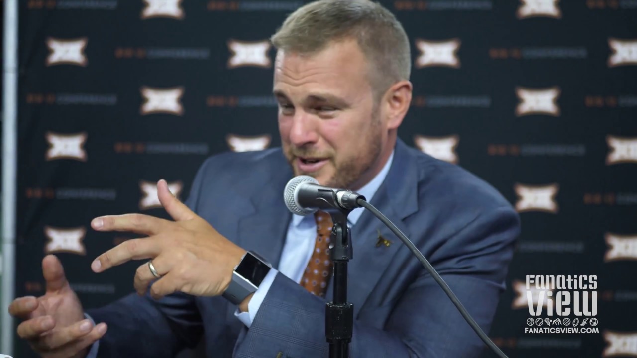 Tom Herman on the Aggies, Hager and more