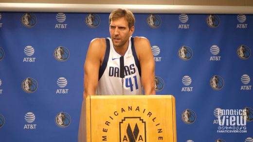 Dirk Nowitzki speaks on Transitioning to a Potential Bench Role