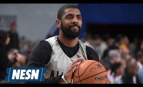 Kyrie Irving believes the Celtics are the team to beat in the NBA