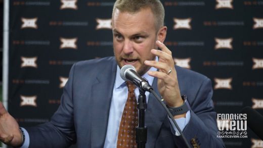 Tom Herman tells Hilarious Story of Breckyn Hager: “I’m Sorry For Being An A-Hole, I Love You Coach”