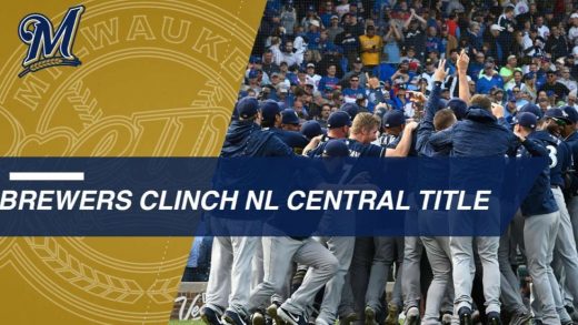 Brewers win NL Central crown after defeating the Cubs