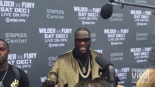 Deontay Wilder ready for Dec. 1 heavyweight championship fight against Tyson Fury