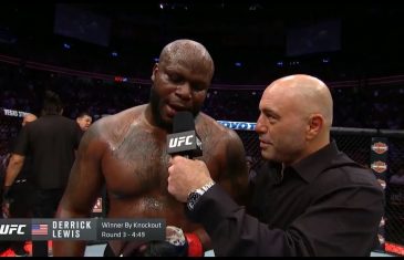 Derrick Lewis gives Hilariously Epic Interview with Joe Rogan Post-Fight