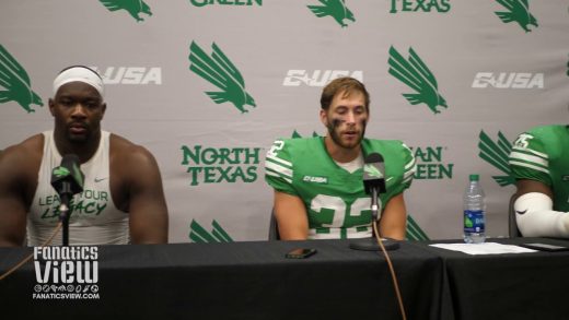 EJ Ejiya, Michael Lawrence & LaDarius Hamilton discuss North Texas’ Loss against LA Tech