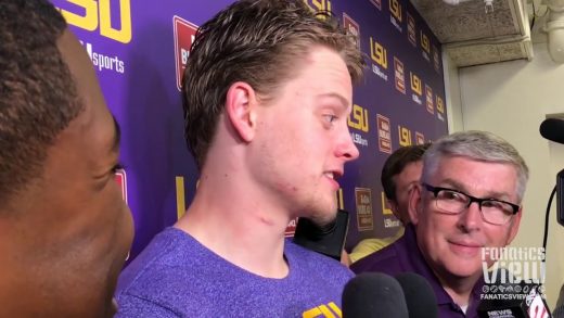 Joe Burrow Speaks on LSU’s Epic Win vs. Georgia