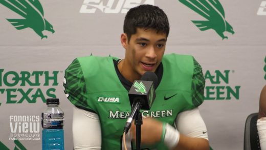 Mason Fine on North Texas Beating Rice 41-17 Despite 1st Half Struggle