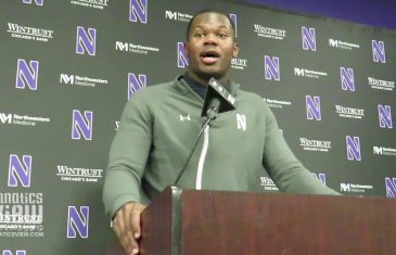 Northwestern CB Montre Hartage on NFL Scouts Watching Him & Beating Wisconsin