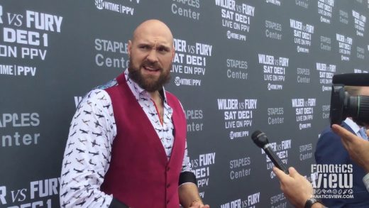 Tyson Fury hopes Deontay Wilder ‘comes out swinging’ on fight night