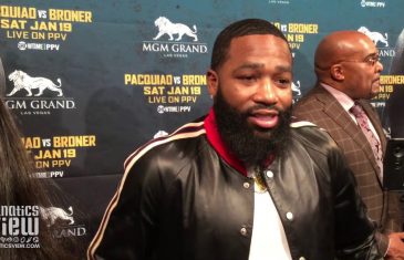 Adrien Broner says he always knew he’d get a shot against Manny Pacquiao