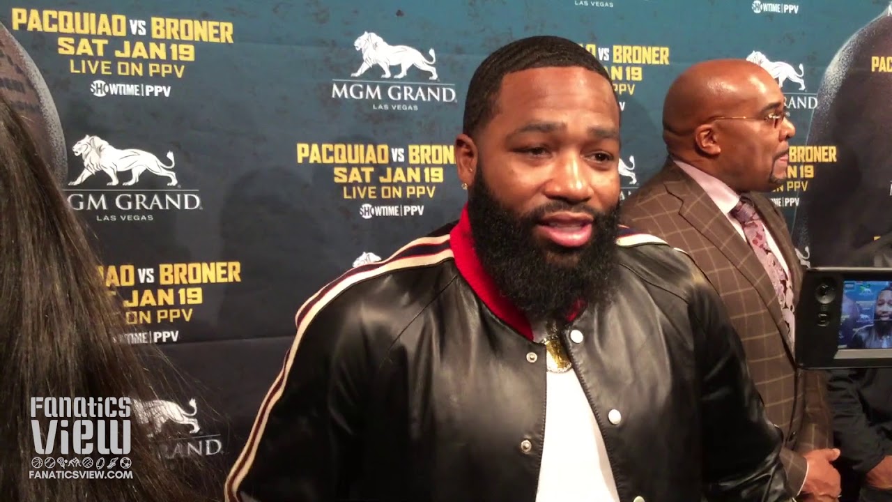 Adrien Broner says he always knew he'd get a shot against Manny Pacquiao