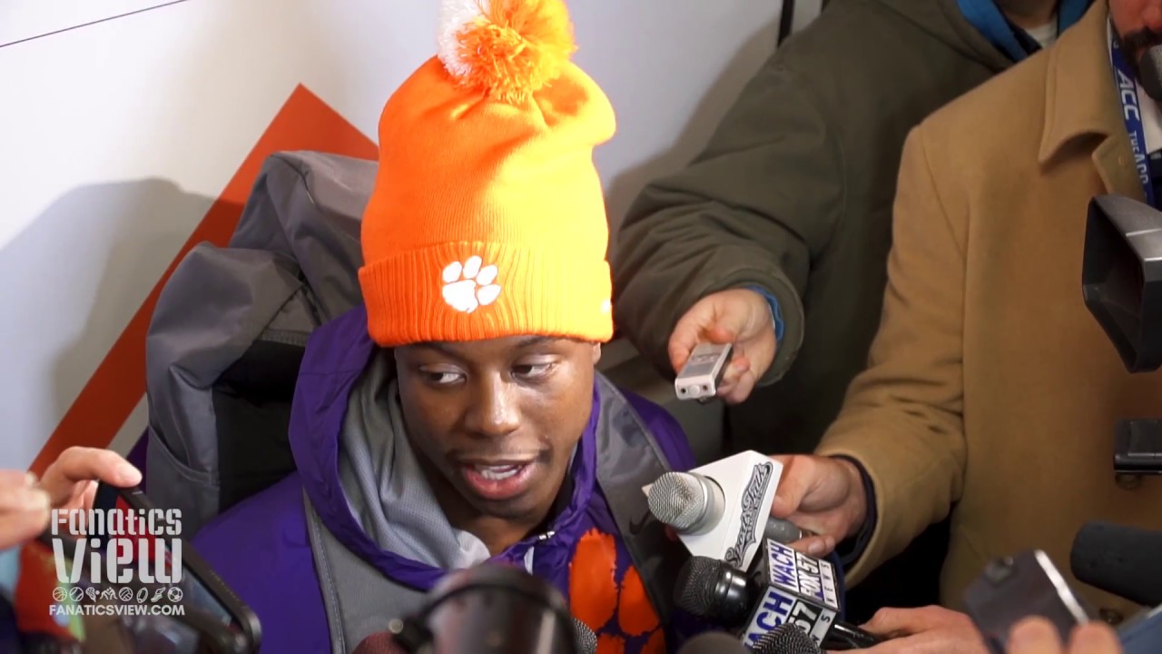 Clemson RB Travis Etienne says South Carolina is the 