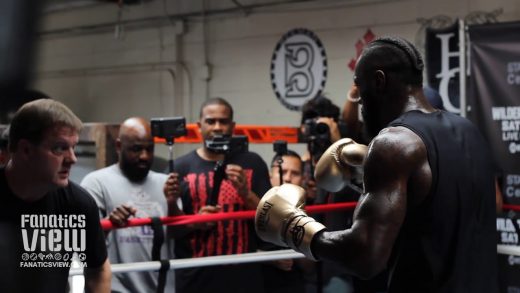 Deontay Wilder focused in preparation for upcoming fight against Tyson Fury