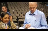 Dirk Nowitzki, Mark Cuban & Rick Carlisle Sign Autographs & Take Pictures with U.S. Military