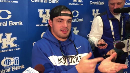 Kentucky linebacker Kash Daniel speaks on Wildcats historic season