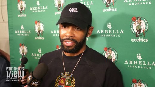 Kyrie Irving on Luka Doncic, Celtics Struggles & Says “We’re Almost At Rock Bottom Point”