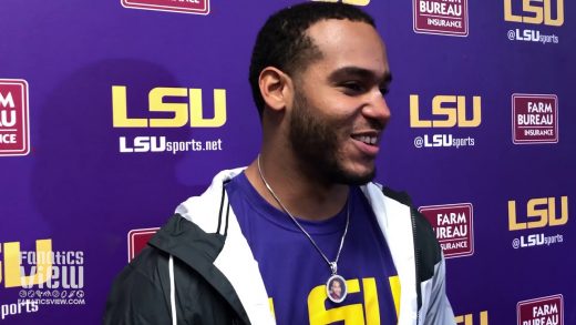 Nick Brossette on His Final LSU Home Game, Texas A&M & Wanting To Reach 1,000 Yards Rushing
