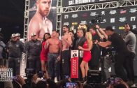 Canelo Alvarez and Rocky Fielding make weight, now look to take it into the ring.