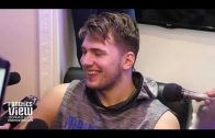 Luka Doncic on LeBron James Wanting to Play With Him & Dallas Fans Calling Him “MVP”