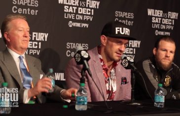 Tyson Fury says Deontay Wilder is the fiercest puncher in boxing history.
