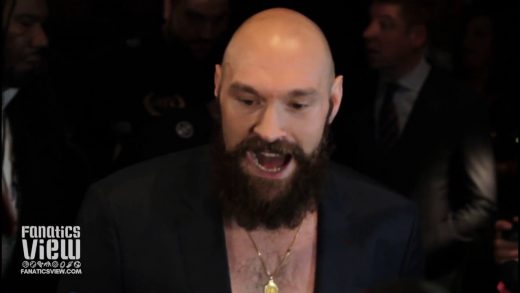 Tyson Fury says Deontay Wilder tried to trigger him during final face off