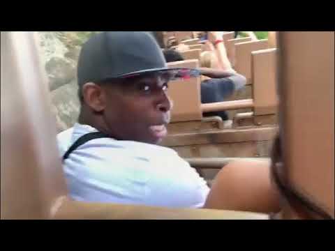 Deion Sanders HILAROUS reaction to Roller Coaster Ride at Disney World