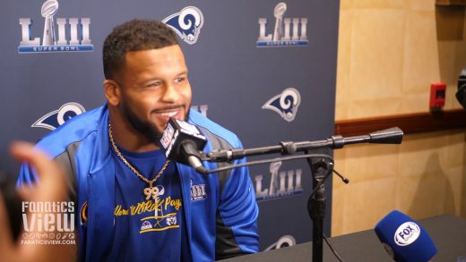 Aaron Donald talks Tom Brady, Studying John Randle & Playing with Ndamukong Suh