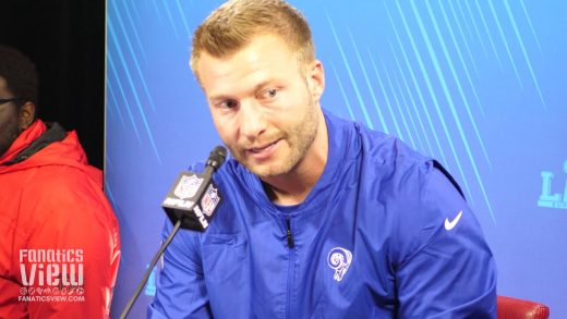 Sean McVay on Rams Super Bowl LIII Loss to Patriots: “I Got Out Coached.”