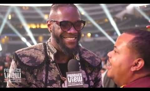 Deontay Wilder on Errol Spence Jr: “I See a Lot of Me in Him”