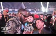 Deontay Wilder received well by fans at AT&T Stadium at Errol Spence Fight