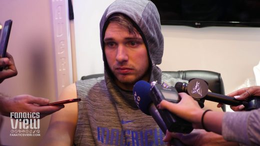 Luka Doncic on Harrison Barnes Trade Mid-Game, Mavs Trades & Giannis Antetokounmpo