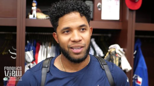 Elvis Andrus on Joey Gallo Developing Into One of Baseball’s Best Hitters: “HE’S A GAME CHANGER”