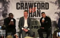 Amir Khan on TKO loss against Terence Crawford: ‘I didn’t quit.’