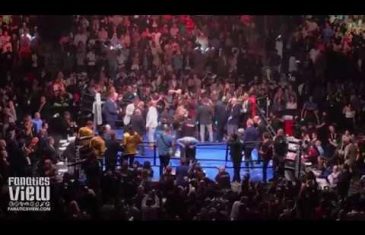Crowd goes berserk after Deontay Wilder knocks out Dominic Breazeale