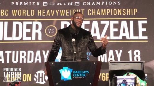 Deontay Wilder dismantles Dominic Breazeale by first round knockout