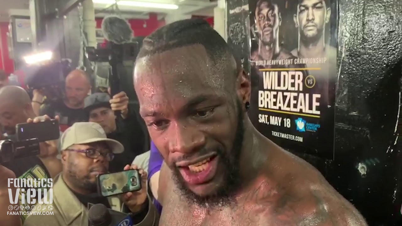 Deontay Wilder warns: 'This is the only sport where you can kill a man.'