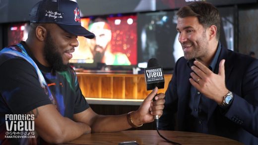 Eddie Hearn gives insight into Anthony Joshua TKO in Exclusive Interview with Fanatics View