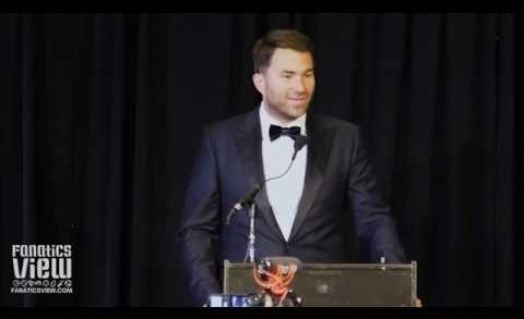 Eddie Hearn on Anthony Joshua loss: ‘We’re all devastated as a team.’