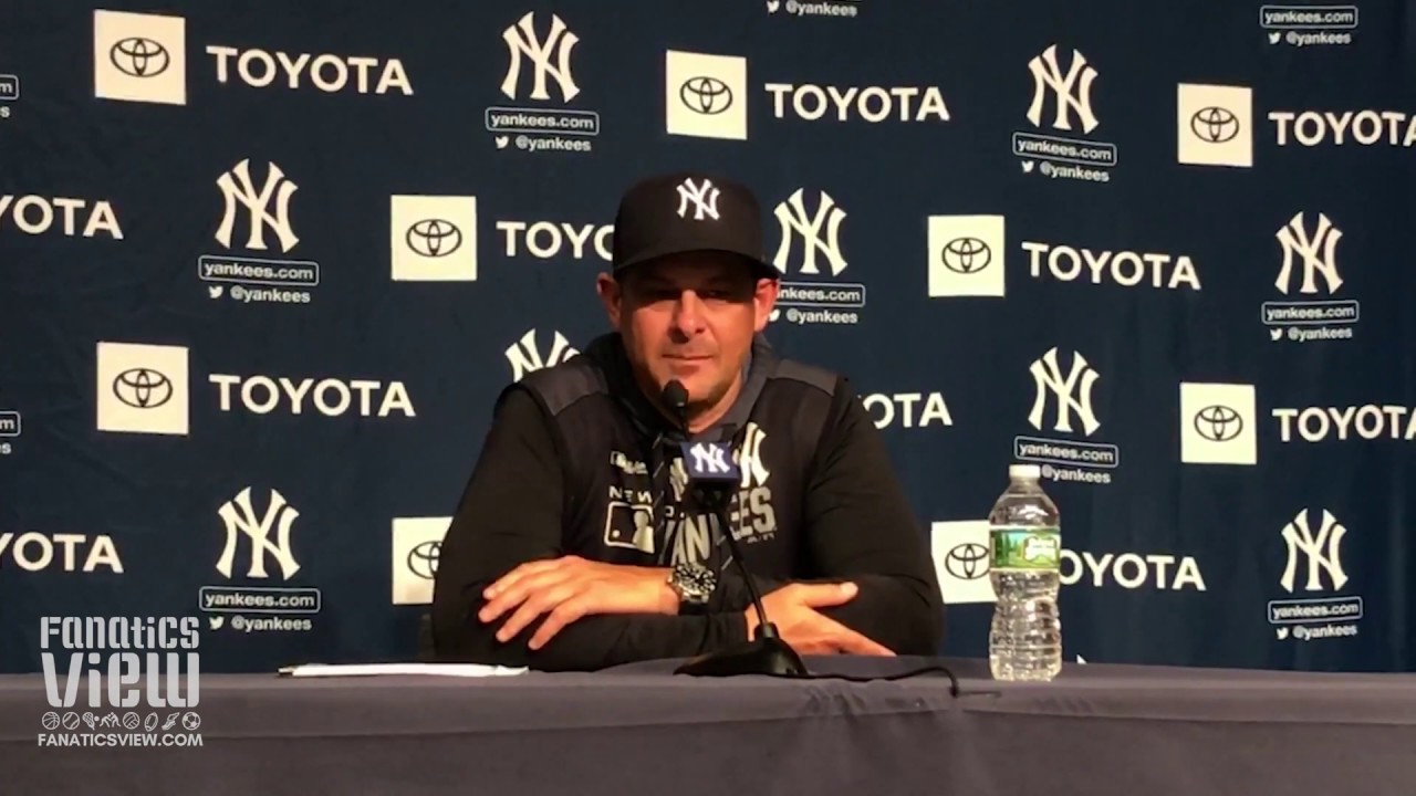 Aaron Boone reflects on end of Yankees' 220 game scoring streak