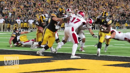 Iowa Hawkeyes Touchdown Highlights vs. Miami Ohio from Fanatics View Sideline Cam