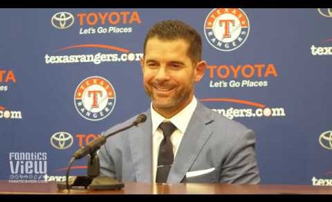 Michael Young reflects on MLB Career, Derek Jeter, Dirk Nowitzki, Ron Washington & Rangers (Full Jersey Retirement Press Conference)