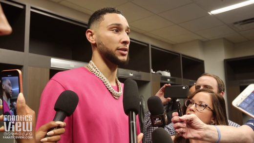 Ben Simmons on guarding Trae Young, Mike Scott’s ejection, 76ers “Heart”, Al Horford and Joel Embiid